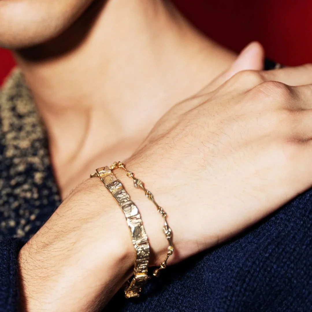 Kalevala Jotos rannekoru, keltakultaa - Image 3