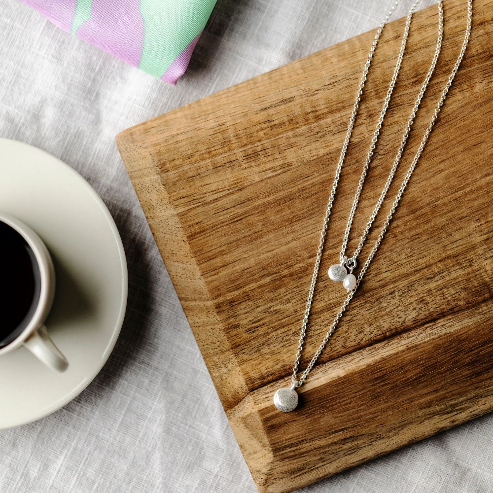 Kalevala Onnenhelmi riipus, hopea - Image 4