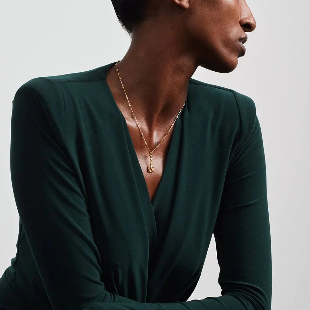 Kalevala Thai kaulakoru, keltakultaa - Image 3