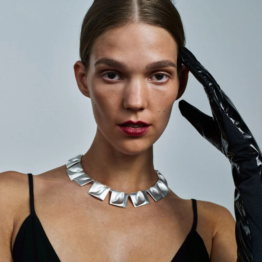 Kalevala Planetaariset laaksot kaulakoru, hopea - Image 7