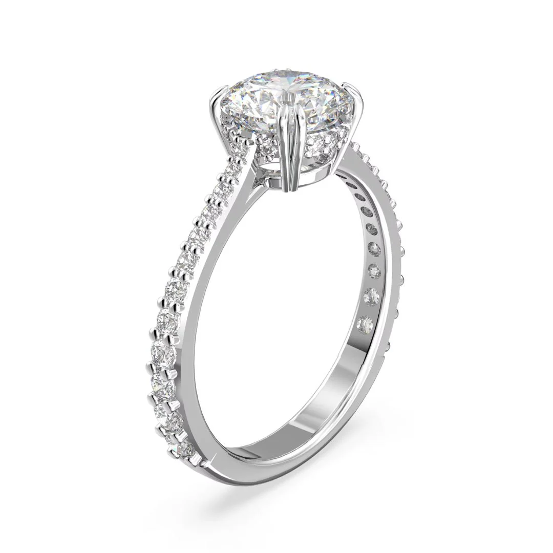 Swarovski Constella sormukset, 2 kpl setti, vaalea ja kirkkaat kristallit, 5649215 - Image 4