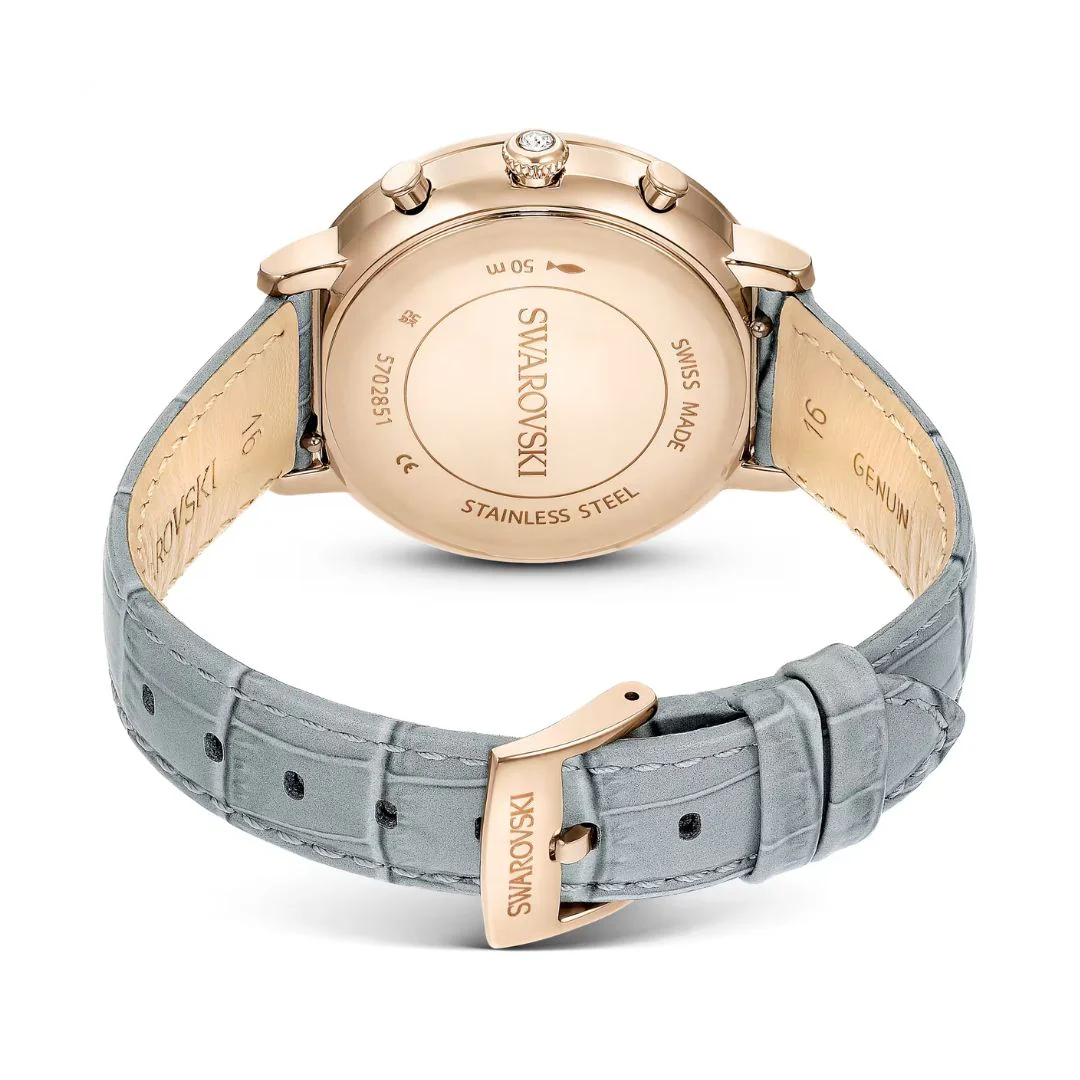 Swarovski Matrix rannekello, samppanjakullanvärinen ja kirkkaat kristallit, 5702851 - Image 3