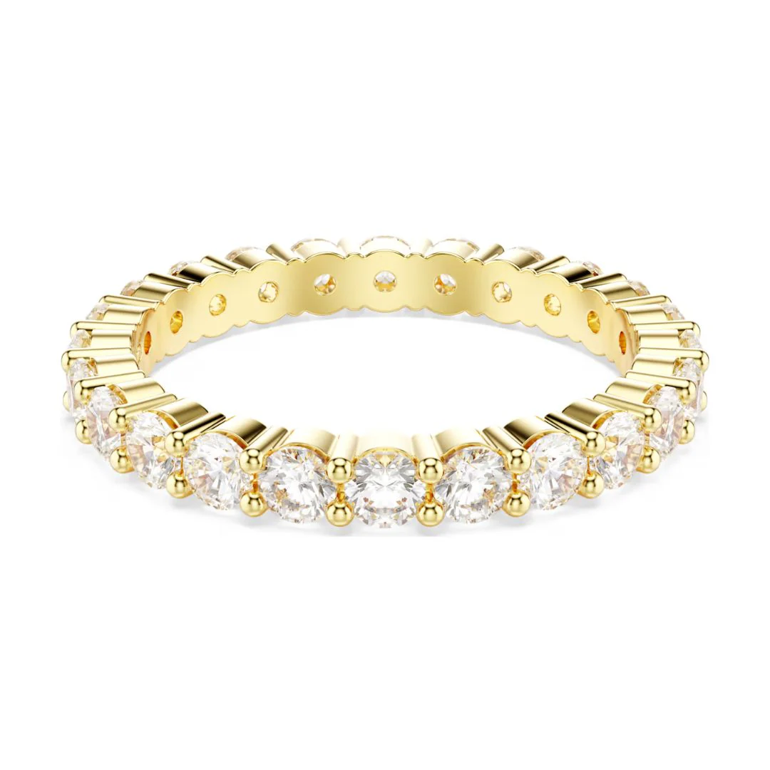 Swarovski Stilla sormus, keltakullanvärinen ja kirkkaat kristallit - Image 3